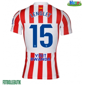 Atletico Madrid Clement Lenglet #15 Hemmatröja 2025-26 Kortärmad